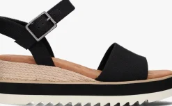 TOMS e sandalen diana zwart Clearance