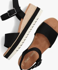 TOMS e sandalen diana zwart Clearance