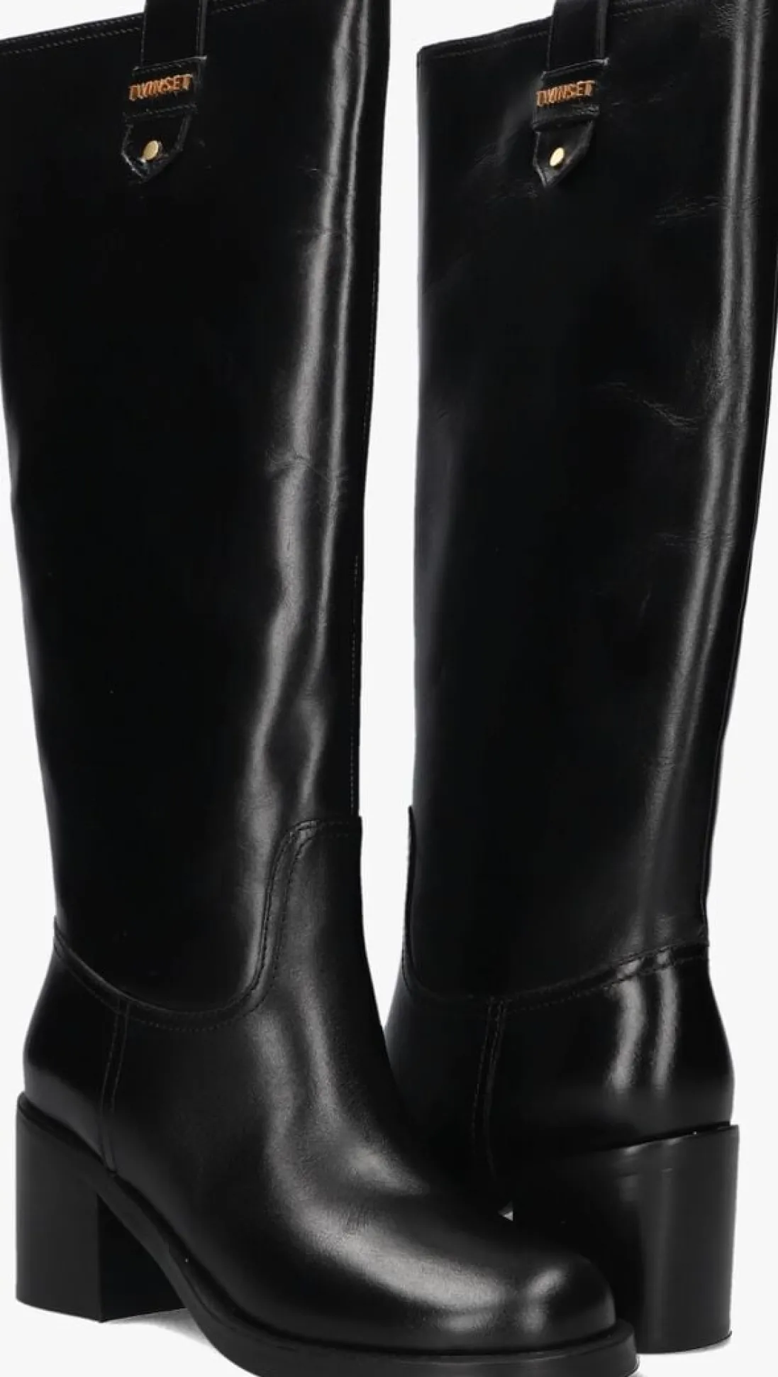 TWINSET MILANO e hoge laarzen 252tcp080 zwart Discount