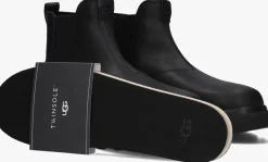 UGG e chelsea boots m chelsea lug leather zwart Sale