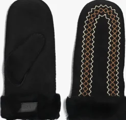 UGG e handschoenen atherson embroidered mitten zwart New