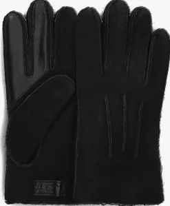 UGG e handschoenen contrast sheepskin tech glove zwart New
