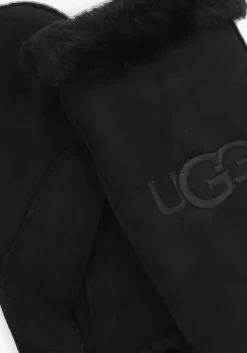 UGG e handschoenen shearling embroider mitten zwart Online