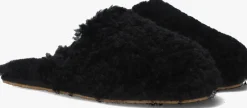 UGG e pantoffels w maxi curly slide zwart