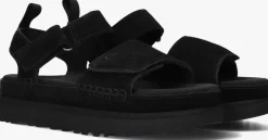 UGG e platte sandalen w goldenstar zwart Outlet
