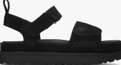 UGG e platte sandalen w goldenstar zwart Outlet