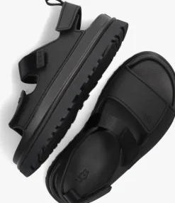 UGG e platte sandalen w goldenglow zwart