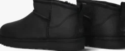 UGG e vachtlaarzen classic ultra mini leather regenerate zwart Online