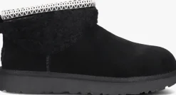 UGG e vachtlaarzen classic ultra mini maxi curly zwart Hot