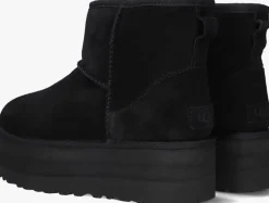 UGG e vachtlaarzen w classic mini platform zwart Best