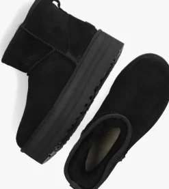 UGG e vachtlaarzen w classic mini platform zwart Best