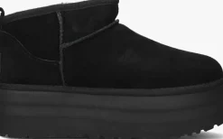 UGG e vachtlaarzen w classic ultra mini platform zwart Clearance