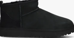 UGG e vachtlaarzen w classic ultra mini zwart Best