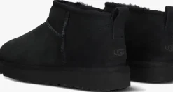 UGG e vachtlaarzen w classic ultra mini zwart Best