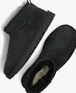 UGG e vachtlaarzen w classic ultra mini zwart Best