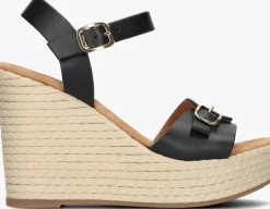 UNISA e sandalen melao zwart New