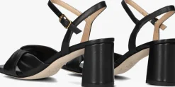 UNISA e sandalen met hak medway zwart