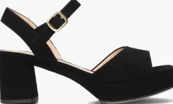 UNISA e sandalen met hak ney zwart Hot