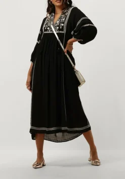 VANESSA BRUNO e midi jurk veronica zwart Best