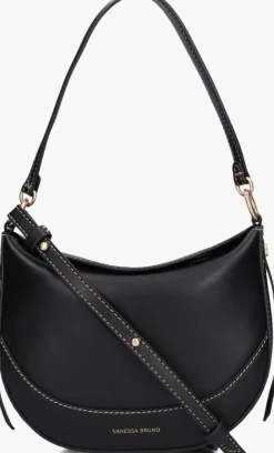 VANESSA BRUNO e schoudertas mini daily bag zwart Outlet