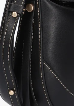 VANESSA BRUNO e schoudertas mini daily bag zwart Outlet