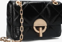 VANESSA BRUNO e schoudertas nano moon zwart Hot