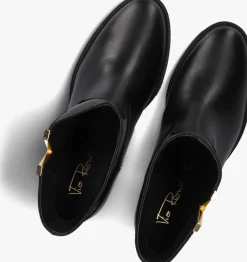 VIA ROMA 15 e enkellaarsjes santa monica 2576 zwart New