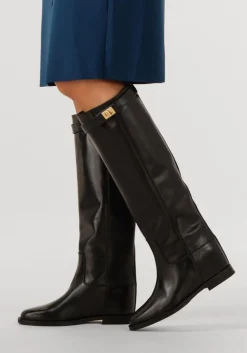 VIA ROMA 15 e hoge laarzen santa monica 3807 zwart Discount