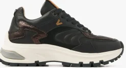 VIA VAI e lage sneakers liz leighton zwart New