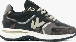 VIA VAI e lage sneakers usher davina zwart Clearance