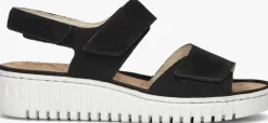 WALDLAUFER e sandalen met hak 955001 zwart Sale