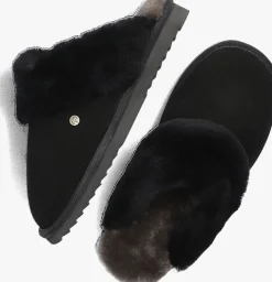 WARMBAT e pantoffels flurry zwart