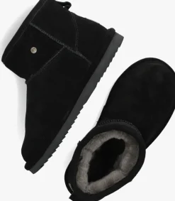 WARMBAT e vachtlaarzen wallaby zwart