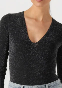 WOLFORD e top shimmer body zwart Best