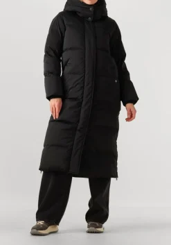 WOOLRICH e gewatteerde jas kely long parka zwart Outlet